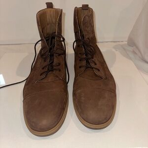 Amberjack The Boot Men’s Size 15 Brown Nubuck Leather Comfort Hybrid Boot Shoes